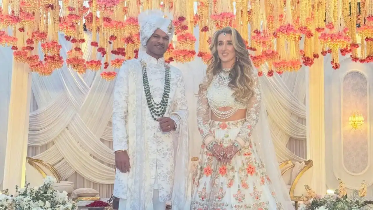 shikhar dhawan becomes a groom again at 40 marries girlfriend sophie shine