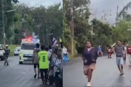 thailand attack by gunmen 34 people including 22 children shot dead