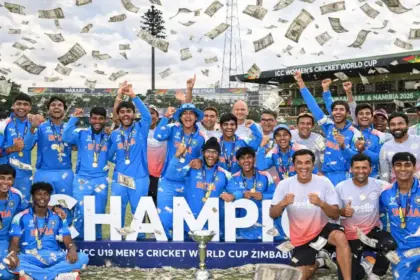 under 19 world cup winner team india showered with money bcci announces huge reward