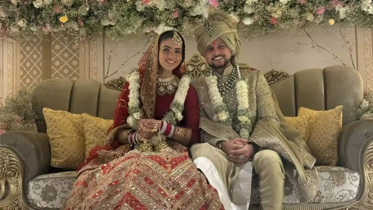 cricketer kuldeep yadav ties the knot with childhood friend vanshika chadha takes wedding vows in mussoorie