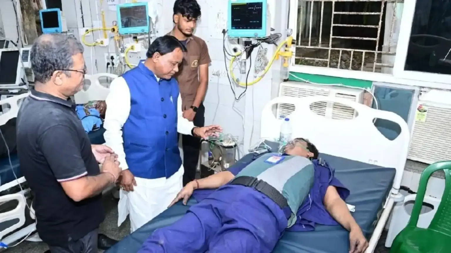 cuttack scb medical college fire 10 dead cm mohan majhi statement
