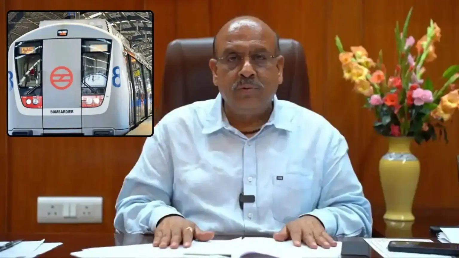 delhi assembly bomb threat speaker vijender gupta metro threat investigation