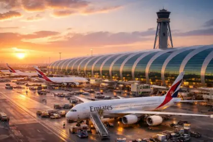dubai airport drone attack two drones crash near dubai international airport four injured indian citizen