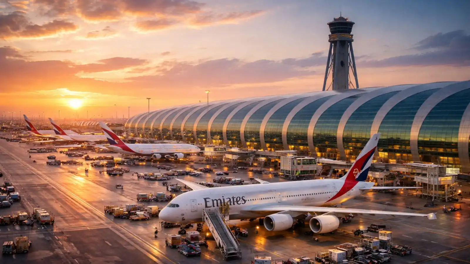 dubai airport drone attack two drones crash near dubai international airport four injured indian citizen