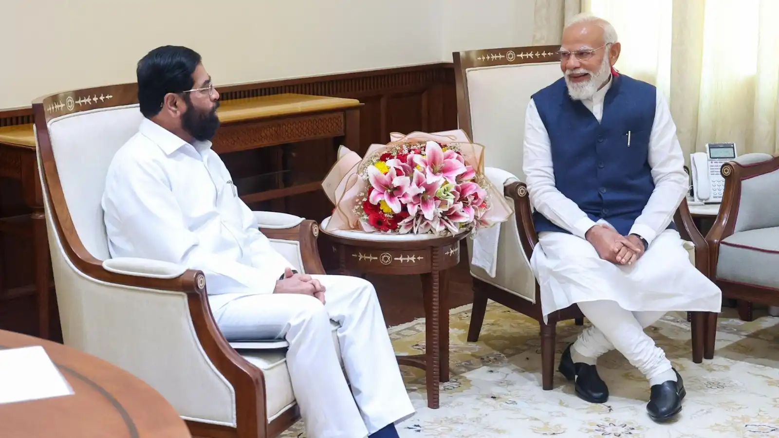 eknath shinde met pm modi took a dig at rahul gandhi and said the opposition is making anti national statements to grab headlines in pakistan