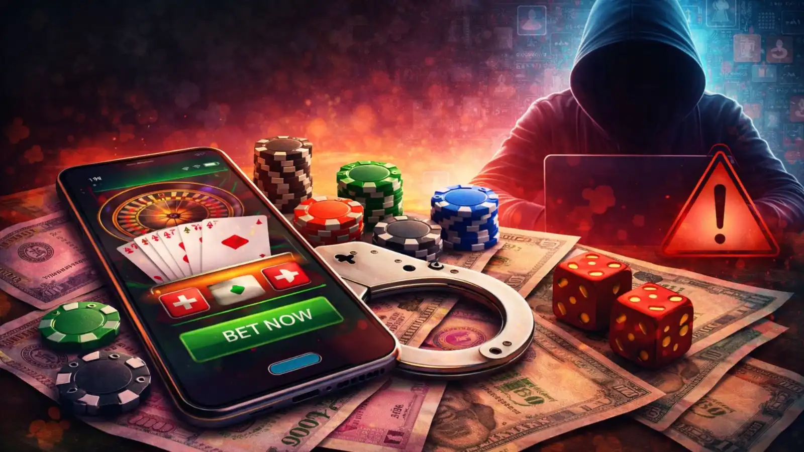 government cracks down on illegal gambling and betting blocks over 300 websites and apps under online gaming act