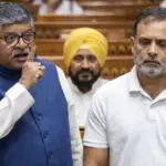 heated debate in parliament over no confidence motion against om birla ravi shankar prasad and rahul gandhi face off