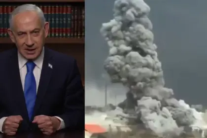 israel launches major strike targets irans presidential palace and national security council