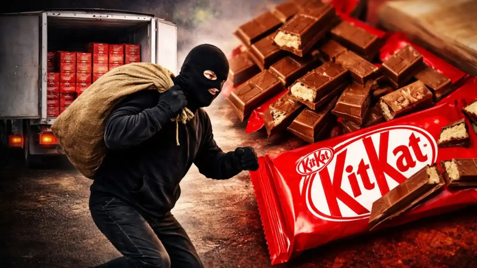 kitkat chocolate theft europe 12 ton nestle supply chain