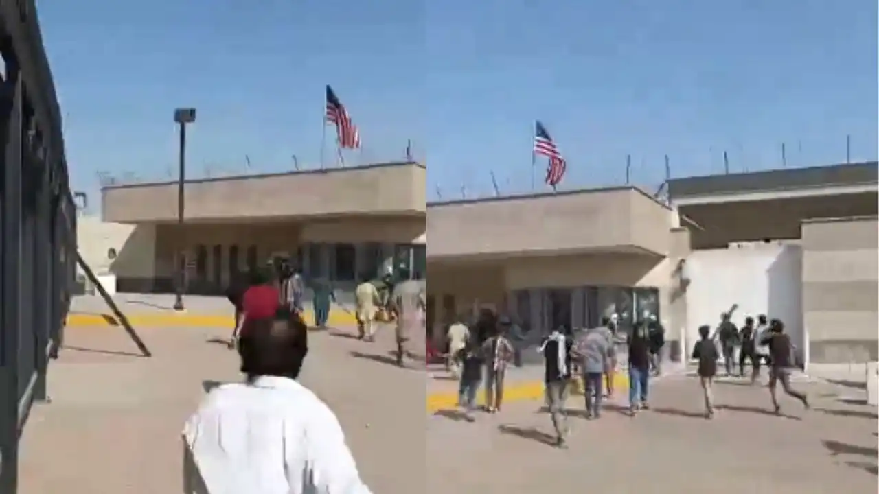 middle east tensions after khameneis death violent protests in pakistan attack on us consulate in karachi 8 dead