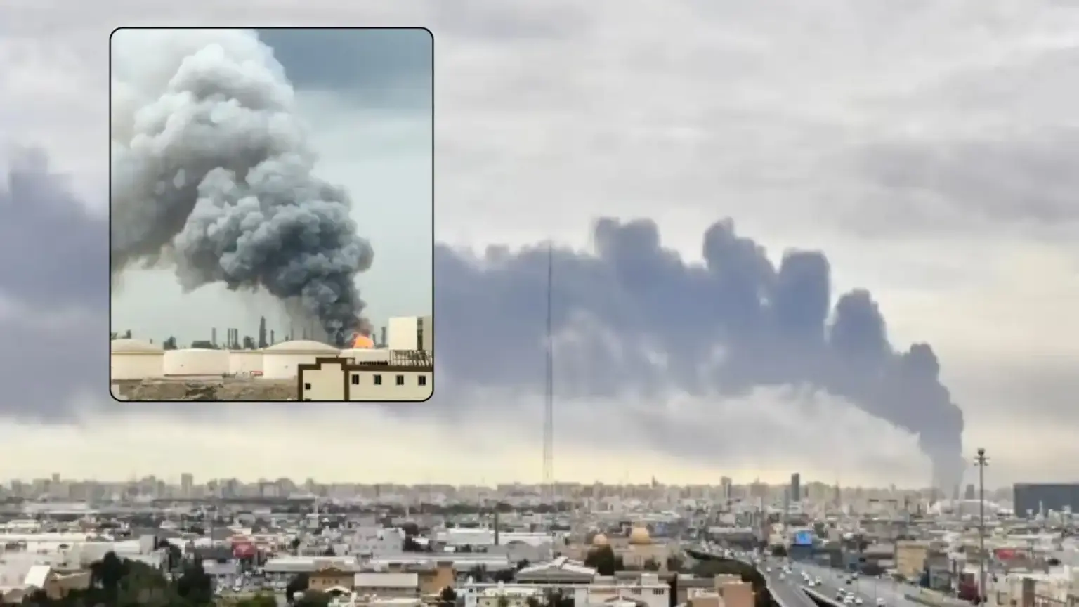 middle east war turns more deadly iran launches missile attack on kuwait power plant indian worker killed