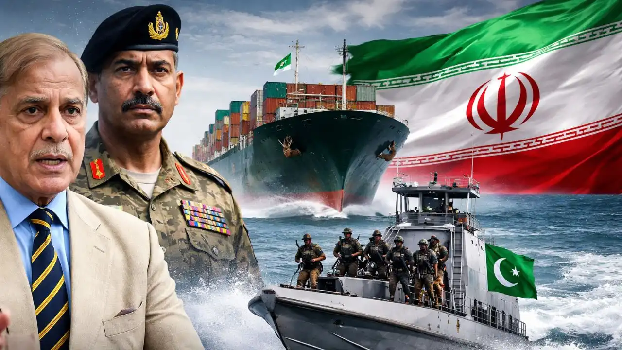 munir shahbazs mediation fails iran delivers blow to pakistan stops ship in strait of hormuz