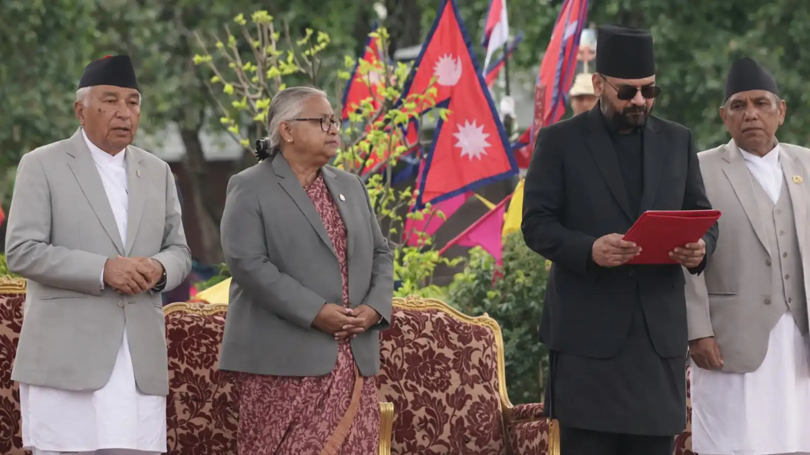 nepal gets its youngest leader 35 year old rapper balen shah sworn in as 47th prime minister