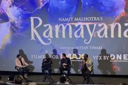 nitesh tiwaris ramayan part 1 teaser launched ranbir kapoor explains the meaning of lord shri ram at los angeles event