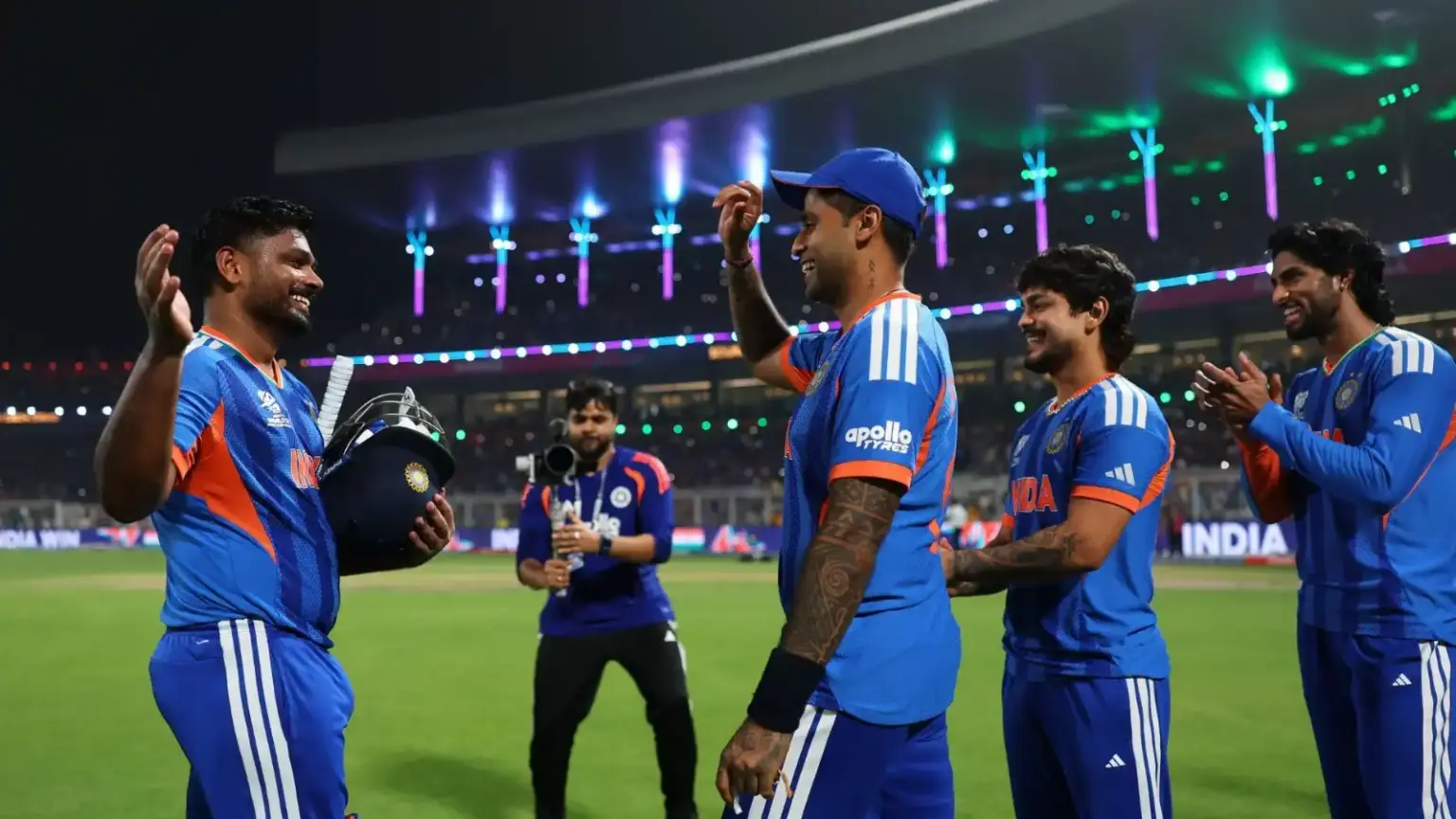 sanju samsons brilliant innings led team india to victory as they defeated west indies by 5 wickets and secured a spot in the semi finals