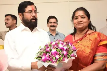 shindes masterstroke a female candidate takes on sharad pawar who is dr jyoti waghmare
