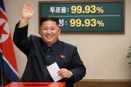 shocking result in north korea elections kim jong uns party wins all 687 seats with 99 93 votes