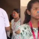 after the sacred thread row now a nose stud controversy tape applied on female students noses at cet exam center