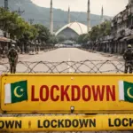 all of pakistan under lockdown silence to spread from 8 pm tonight