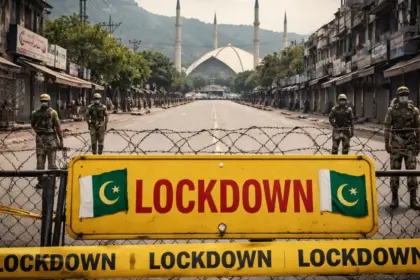 all of pakistan under lockdown silence to spread from 8 pm tonight