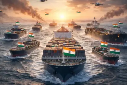 amid the middle east crisis 8 indian ships pass through the strait of hormuz leading the world in successful transport operations