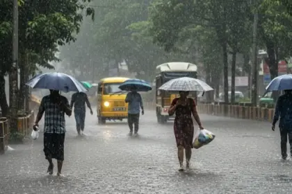 delhi ncr weather update rain thunderstorm imd yellow alert heatwave relief