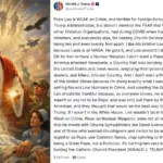 donald trump ai image controversy messiah look social media viral