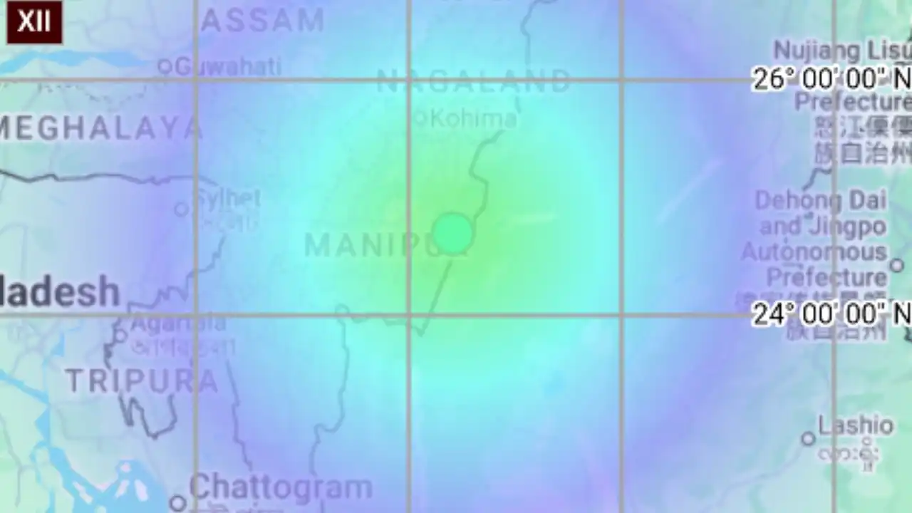 earthquake tremors shake manipur panic spreads to nagaland assam and meghalaya people rush out of homes