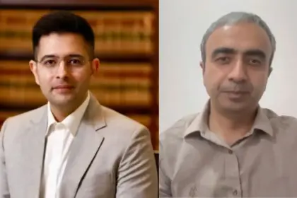 ed raids at ashok mittals premises were orchestrated in exchange for z security aap makes big allegation against raghav chadha