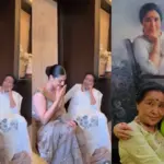 granddaughter zanai bhosle shattered after her grandmother asha bhosles passing shares smiling video to express her grief