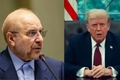 in one hour 7 claims all false iran attacks trump issues strong warning over hormuz strait