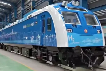 india first hydrogen train trial success green railway1