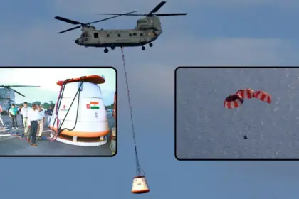 india on the verge of making history in space as isro achieves success in gaganyaans second drogue parachute test