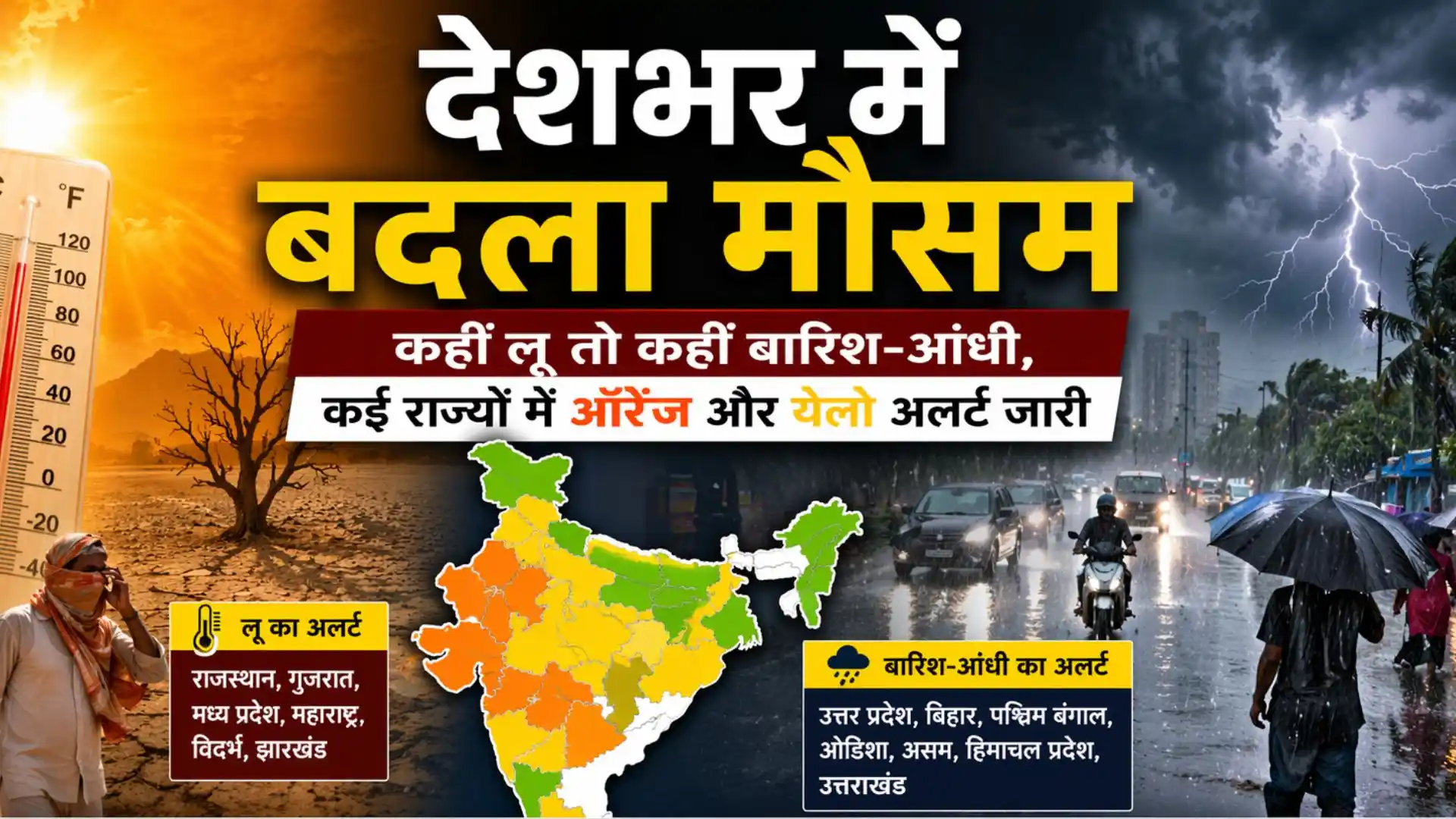 india weather update heatwave rain alert url