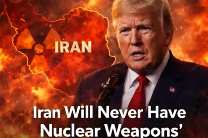 iran must not be allowed to build a nuclear bomb trumps first reaction after peace talks fail in pakistan