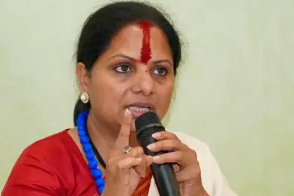kalvakuntla kavitha new party trs split from kcr brs telangana politics