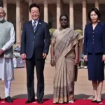 lee jae myung meets pm modi and president murmu indiasouth korea partnership gets new boost
