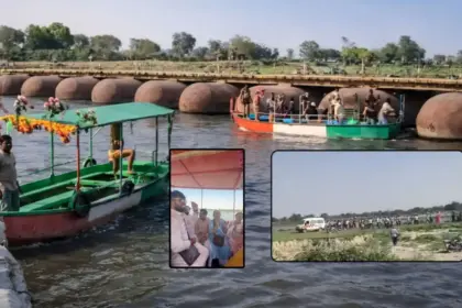 mathura boat tragedy devotees seen immersed in bhajan kirtan moments before the accident video surfaces