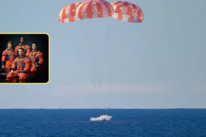nasa artemis ii astronauts return to earth after 10 day moon journey
