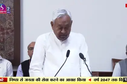 nitish kumar set for a new role in delhi takes oath as rajya sabha member