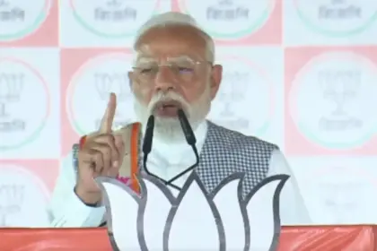 pm modi barrackpore rally west bengal election 2026 bjp claim government news