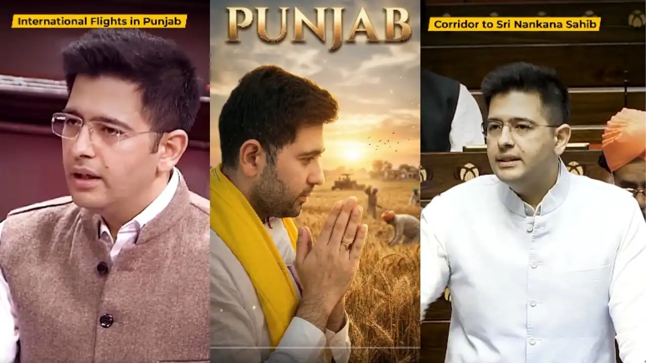 raghav chadha responds strongly to aap leaders over punjab controversy in a video says the picture is still remaining