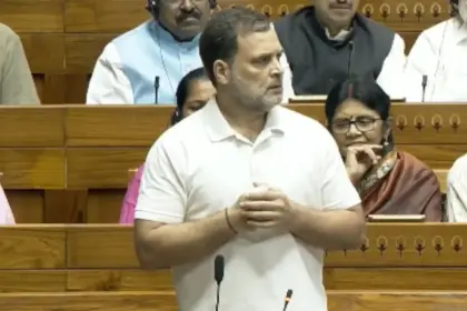 rahul gandhi women reservation bill delimitation lok sabha speech