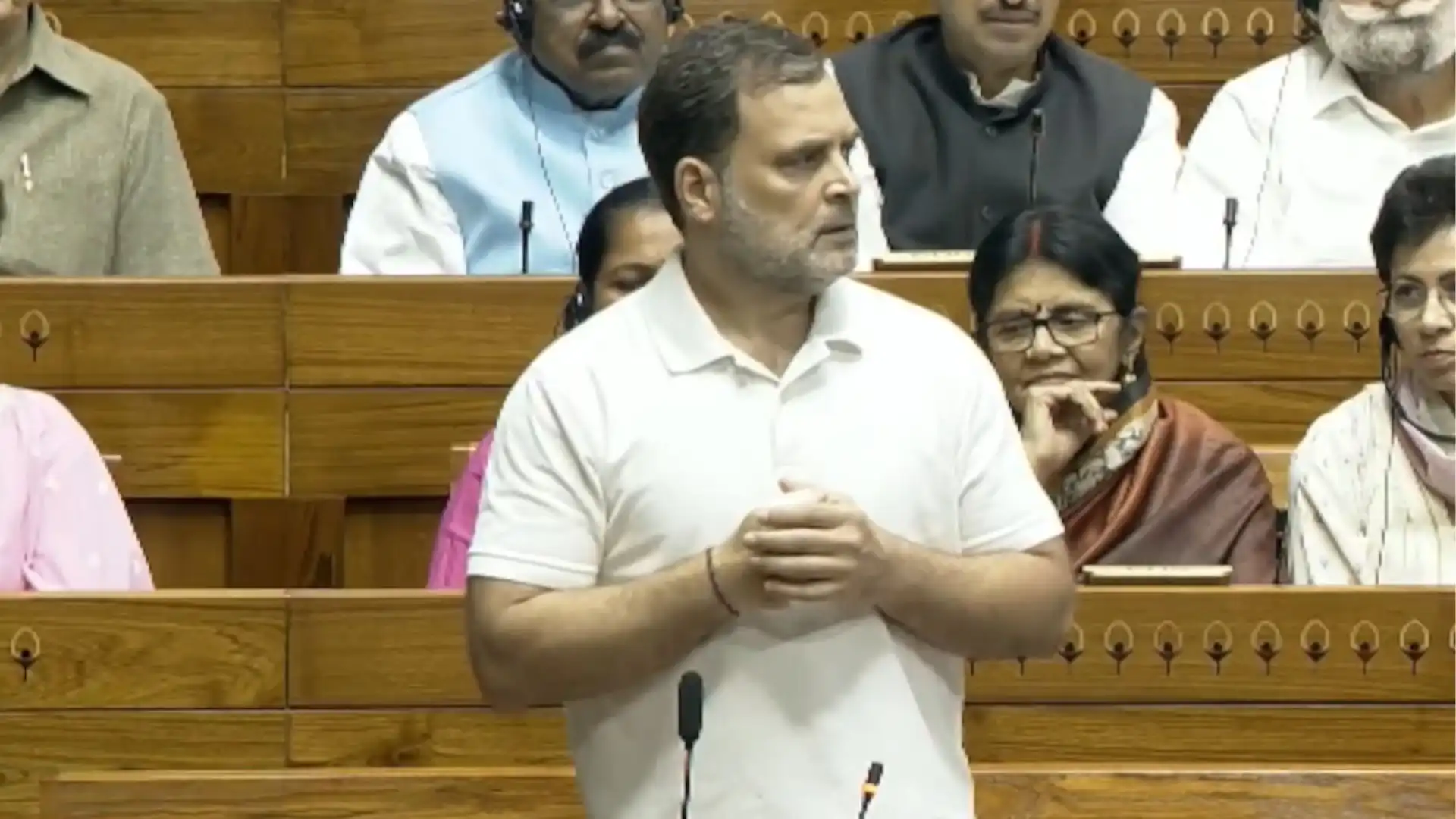 rahul gandhi women reservation bill delimitation lok sabha speech