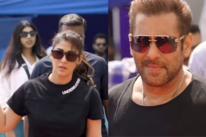 salman khannayanthara film to release on eid 2027 bhaijaan shares bts video