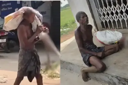 shocking incident in odisha brother digs up sisters skeleton after bank demands death certificate
