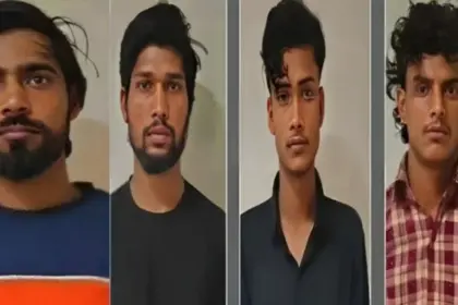 up ats uttar pradesh ats nab 4 pakistan linked terrorists planning arson under gajwa e hind plot