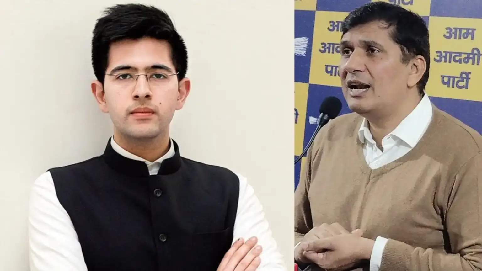 youve become afraid raghav no longer kejriwals soldier aap leaders react to raghav chadha