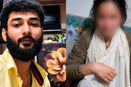 a history sheeter arrested for making his wife stand like a murga cock for four hours and then stabbing her when she tried to escape