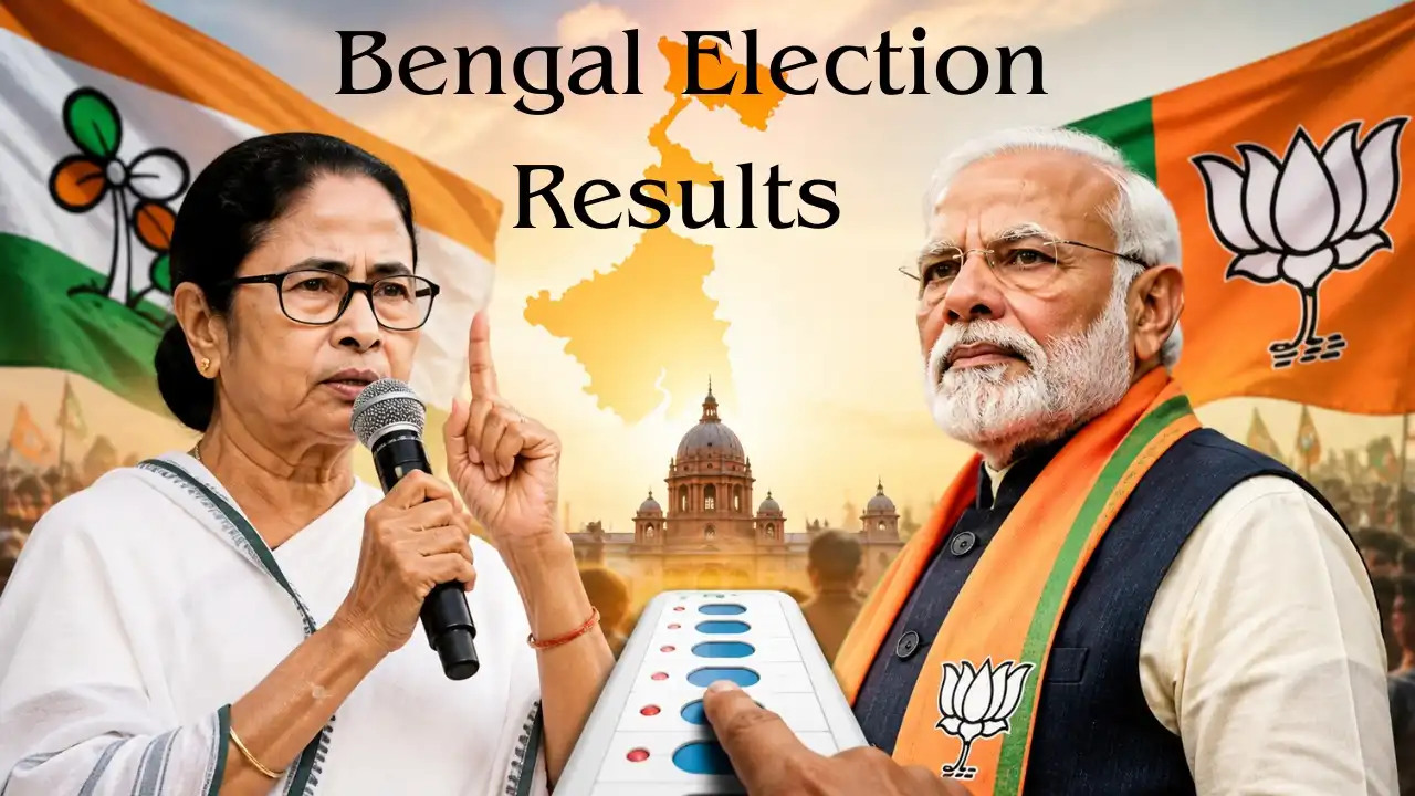 bengal election results 2026 battle for power begins in west bengal in early trends tmc or bjp who is taking the lead
